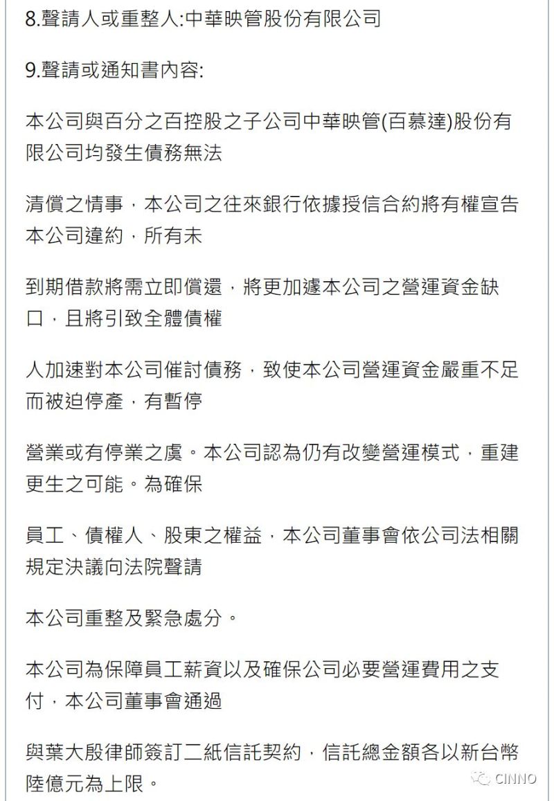 创立47年熬不过这个寒冬…台湾面板五虎华映负债高达77.6亿元申请破产重整！