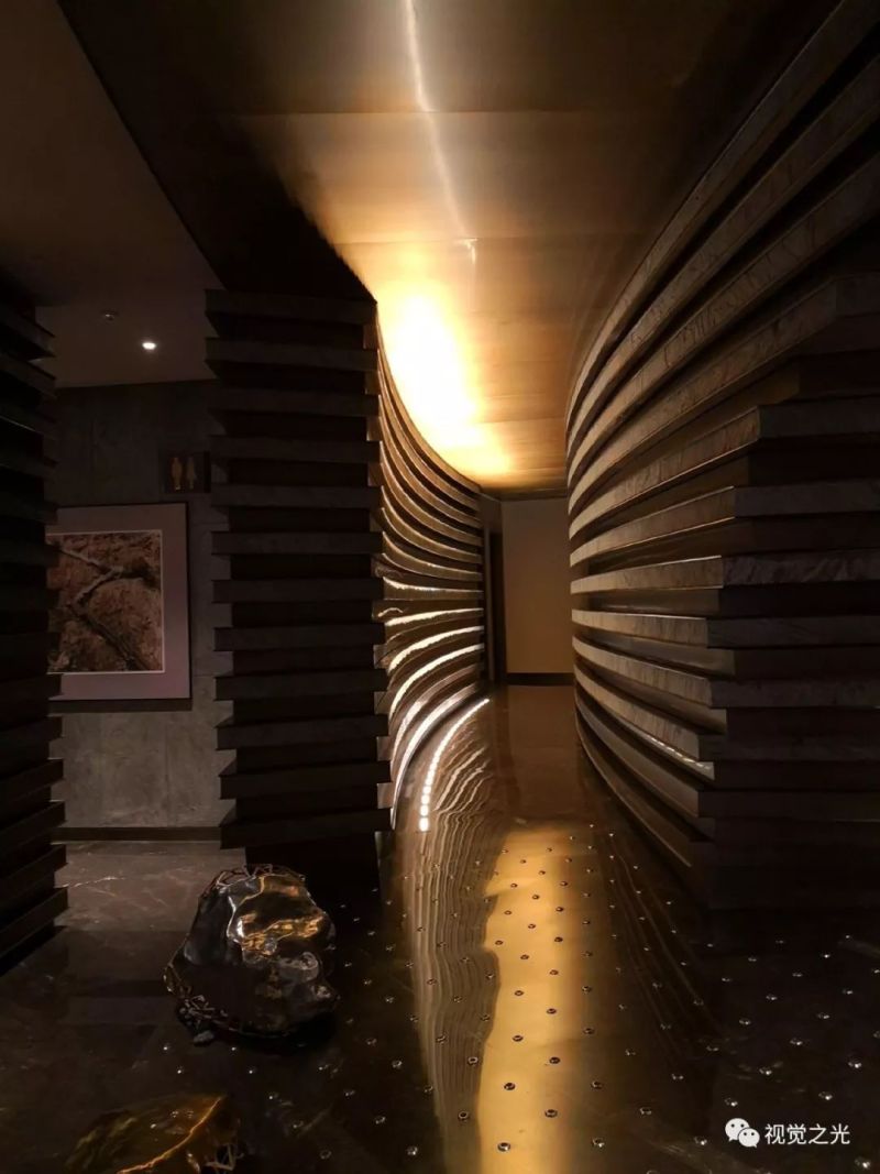 上海佘山深坑酒店光环境设计实地探访