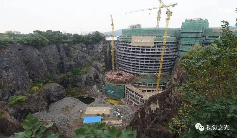 上海佘山深坑酒店光环境设计实地探访