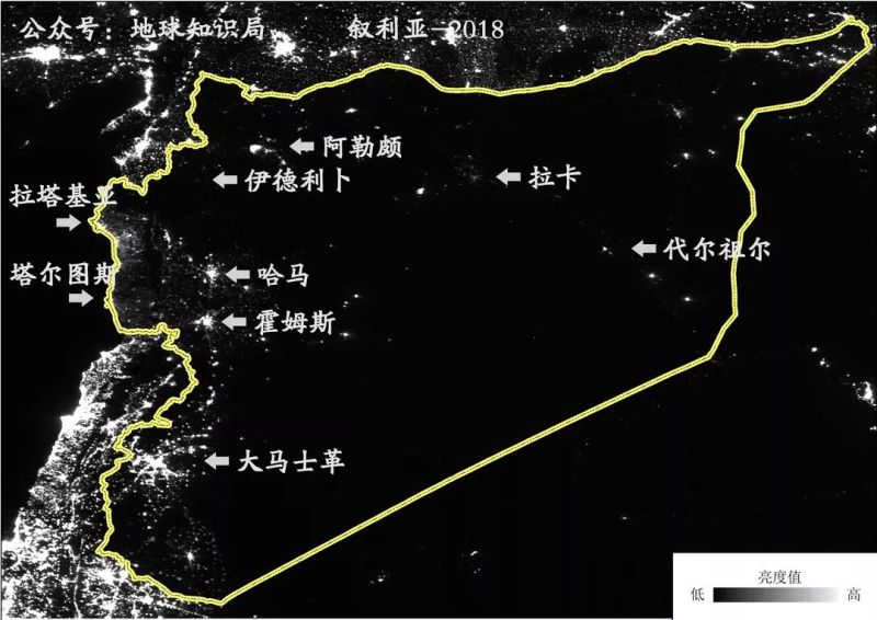 叙利亚内战带来了什么？灯光数据告诉你