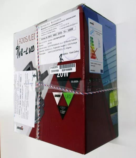 出口斯洛文尼亚的一款LED投光灯因质量问题被召回