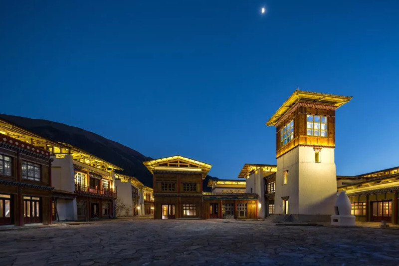 金奖作品 | 民族特色之光——西藏鲁朗国际旅游小镇