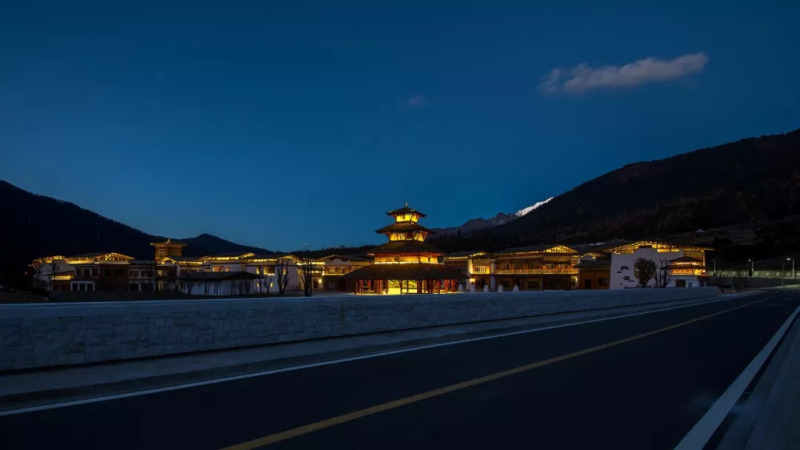 金奖作品 | 民族特色之光——西藏鲁朗国际旅游小镇