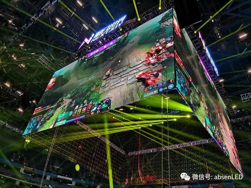 电竞风云再起，艾比森LED显示屏纵观全局