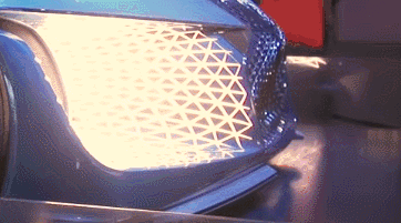 目前最热门的概念车灯动图合集