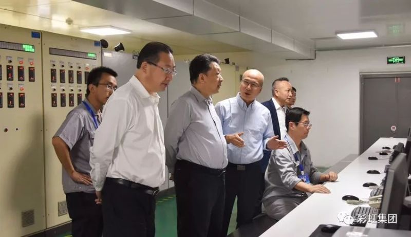 彩虹G8.5液晶基板玻璃窑炉启动建设