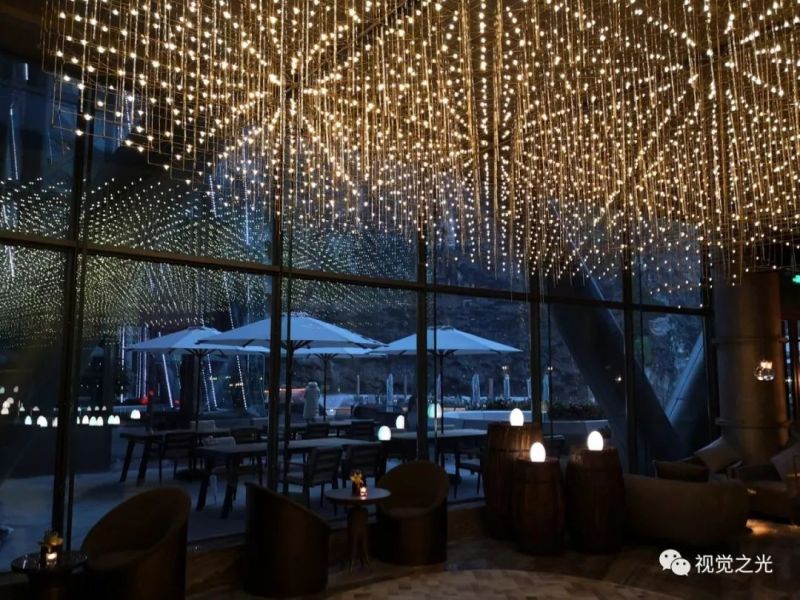 上海佘山深坑酒店光环境设计实地探访