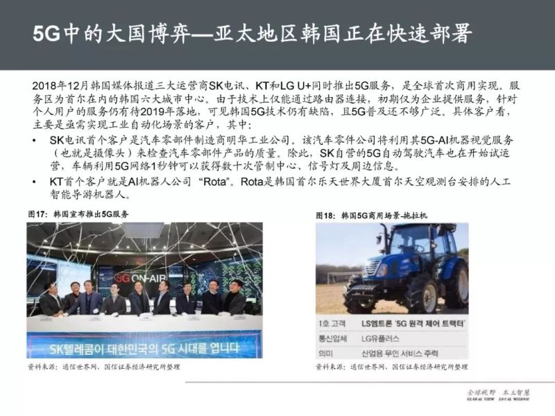 37页PPT，全面解读5G产业链及未来趋势！