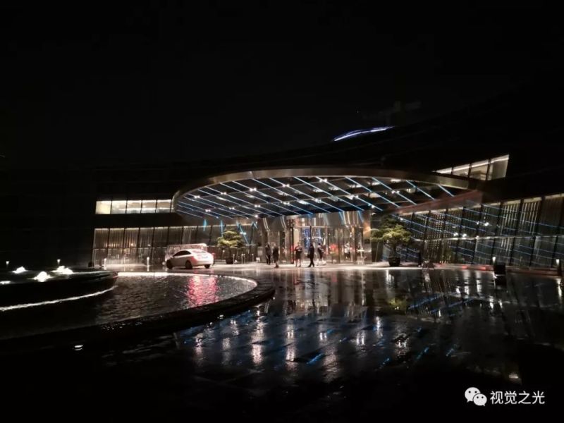 上海佘山深坑酒店光环境设计实地探访