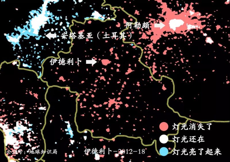 叙利亚内战带来了什么？灯光数据告诉你