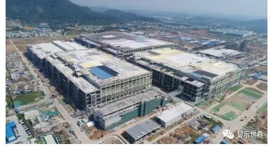 广州超视堺第10.5代项目主体结构完工