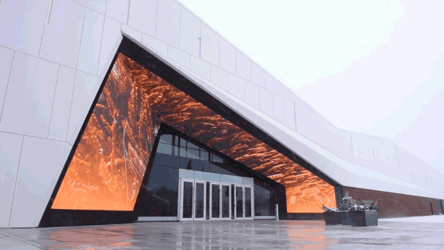 艾比森LED显示屏成为加拿大国家级科技博物馆“门面担当”