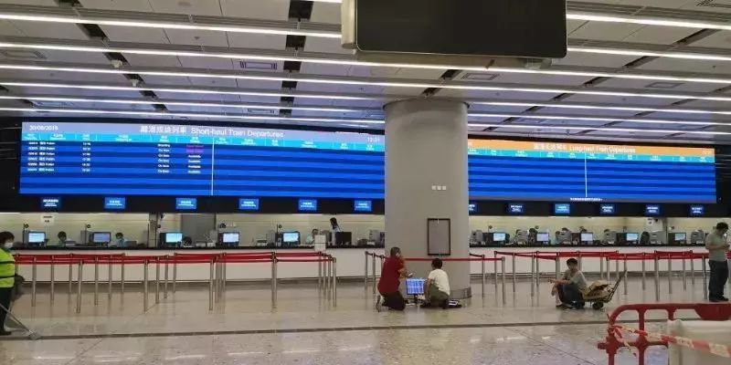 香港高铁｜国星光电RGB事业部打造第一道风景