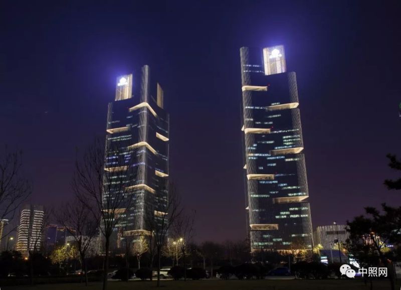 金手指奖 | 解密中国第一高双塔式建筑照明设计