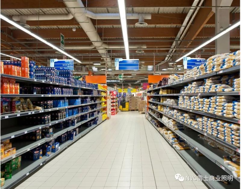 雷士方案 | 雷士超市照明专业解决方案解读
