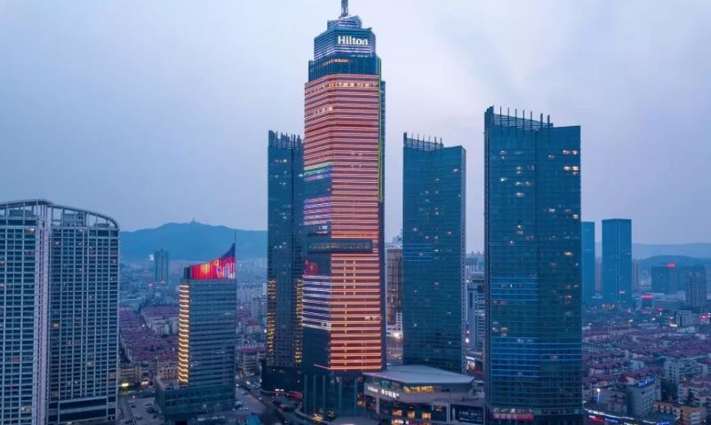 惊艳！小年夜烟台灯光秀初演，大年三十华丽开篇