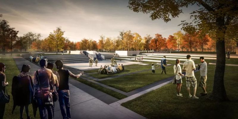 2020年迪拜世博会波兰馆亮相丨“鸟群馆”