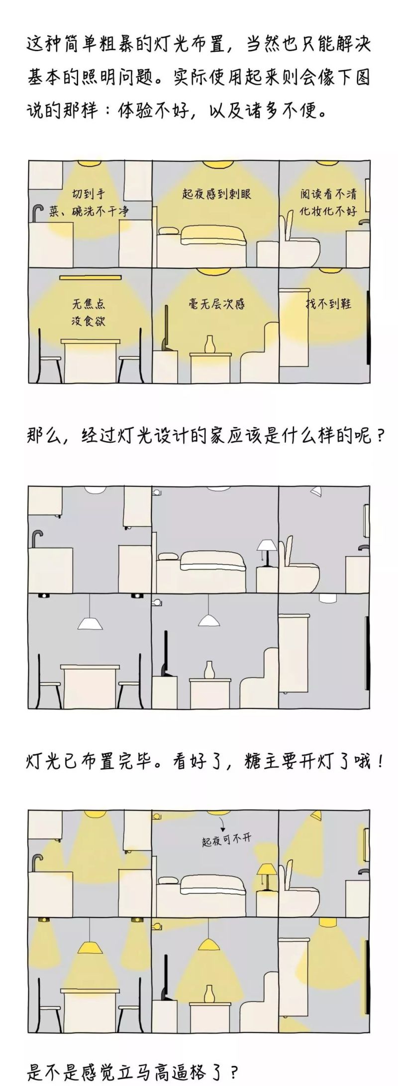 干货 | 连小白都看得懂的家居照明设计秘籍！