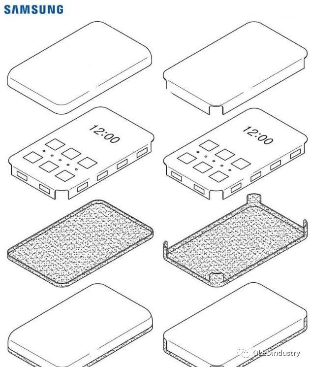 三星全新四曲面专利曝光！四个屏幕.....