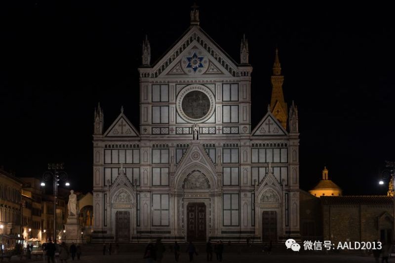 佛罗伦萨圣十字大教堂——有情感的照明丨A·案例