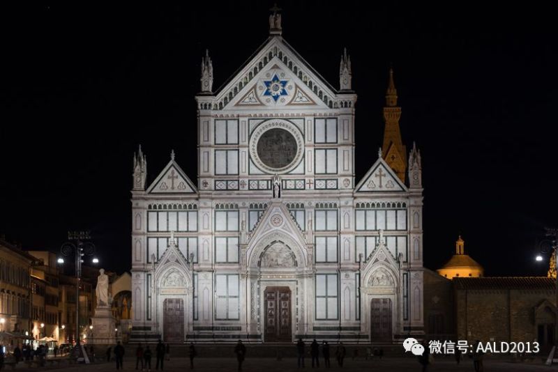 佛罗伦萨圣十字大教堂——有情感的照明丨A·案例