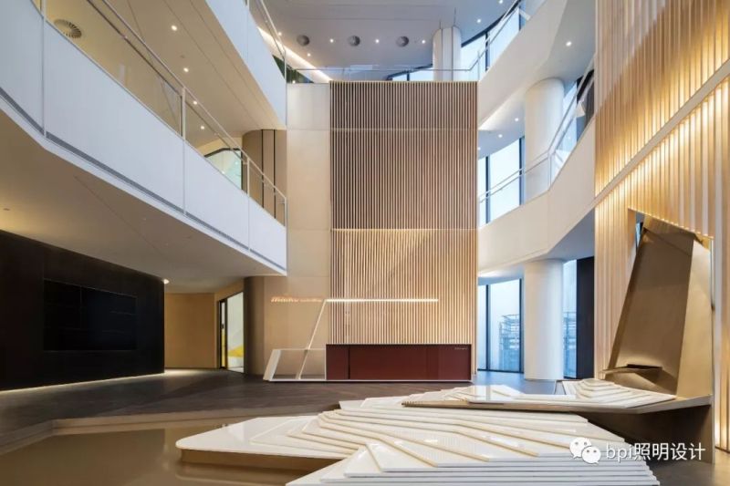 摩登 | 西安迈科总部办公室内照明设计