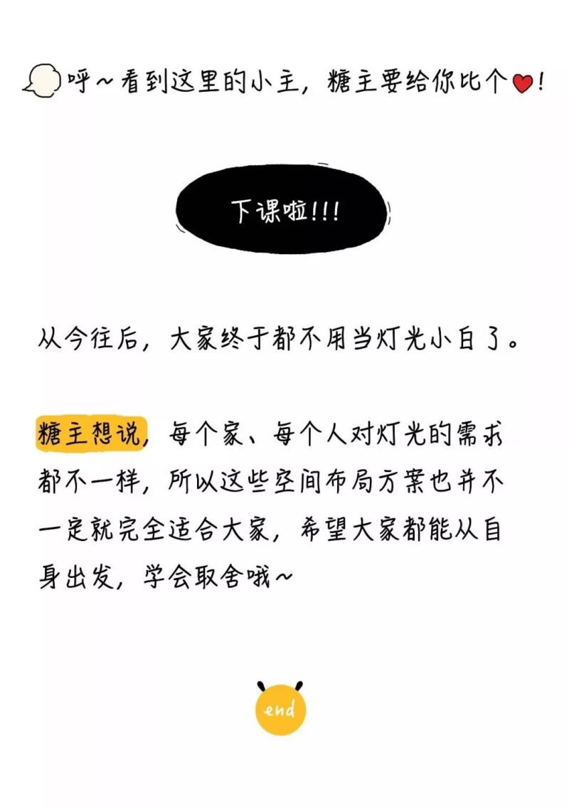 干货 | 连小白都看得懂的家居照明设计秘籍！