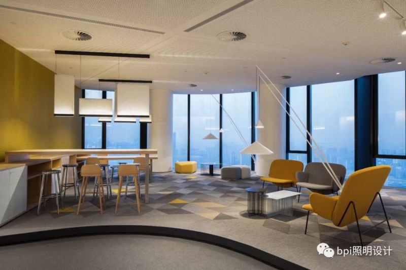 摩登 | 西安迈科总部办公室内照明设计
