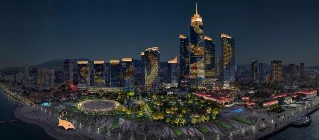 惊艳！小年夜烟台灯光秀初演，大年三十华丽开篇