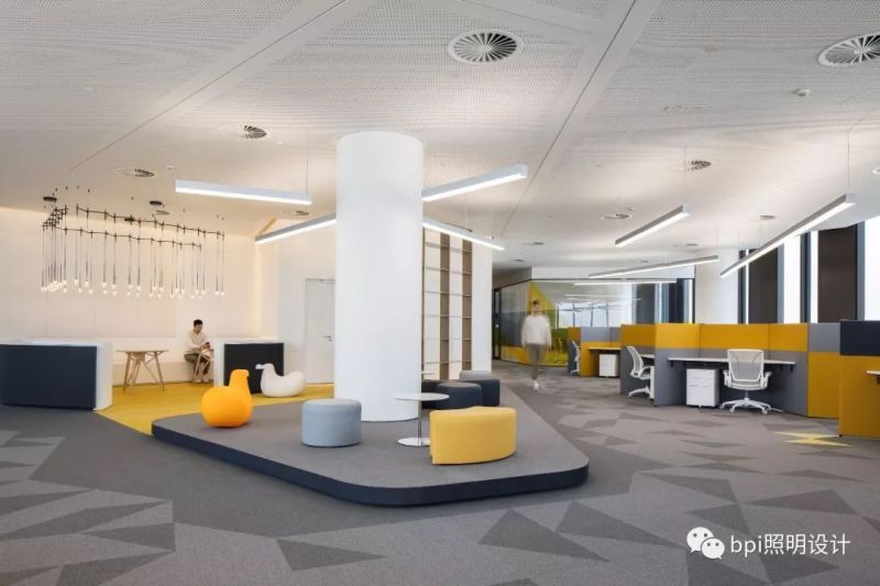 摩登 | 西安迈科总部办公室内照明设计