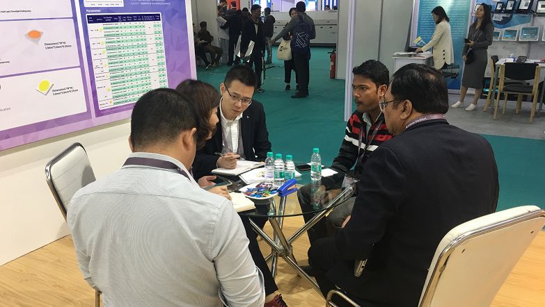 瑞丰光电又双叒叕亮相印度国际照明展