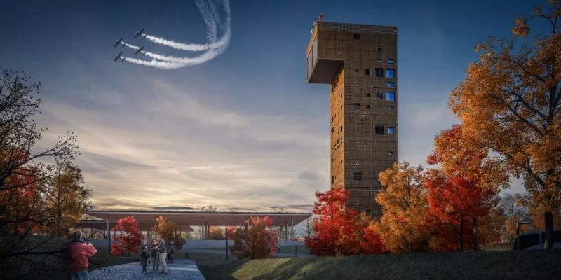 2020年迪拜世博会波兰馆亮相丨“鸟群馆”