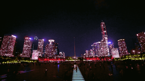 600架无人机花样拜年，巨“福”闪耀深圳夜空