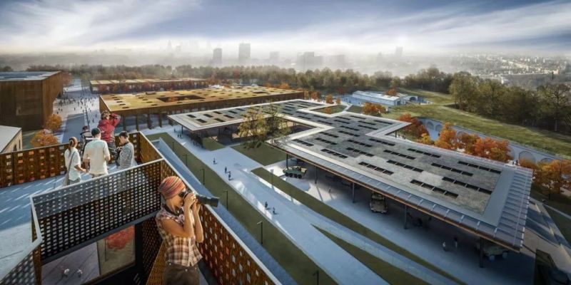 2020年迪拜世博会波兰馆亮相丨“鸟群馆”