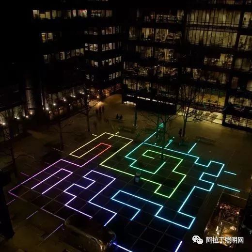 这些好看的景观地灯的存在，能让走路都变得有趣