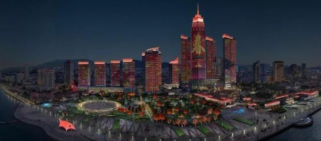 惊艳！小年夜烟台灯光秀初演，大年三十华丽开篇