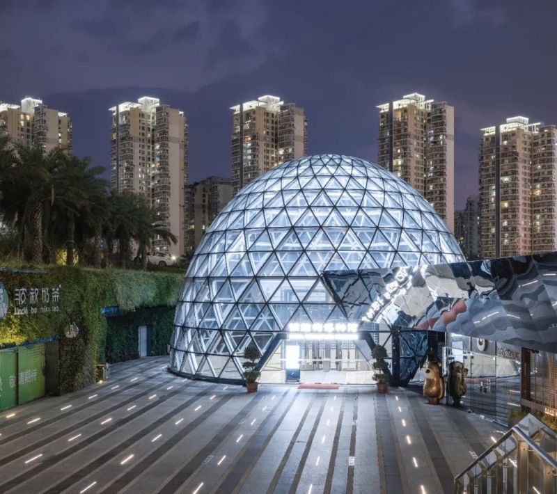 中国首个钢结构博物馆夜景照明设计赏析