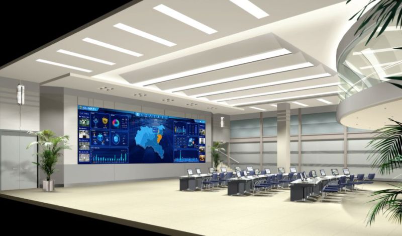 洲明智慧人防可视化指挥解决方案