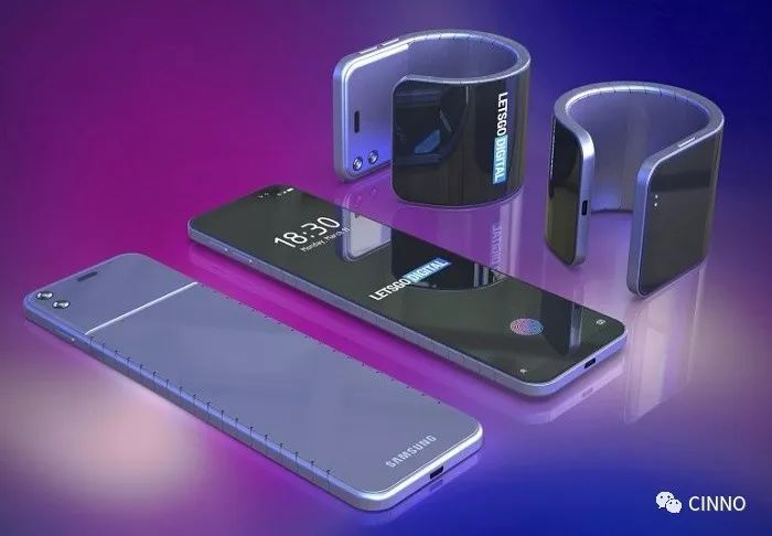 三星 | 柔性手机专利新造型！屏幕面积增加60%