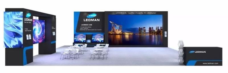 NAB SHOW 2019 | 雷曼COB微间距P0.9mm登陆美国