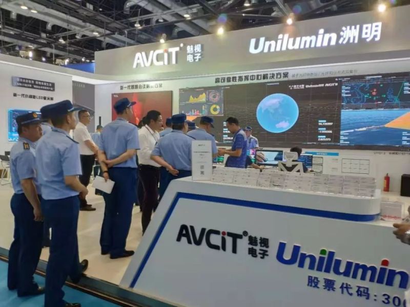 洲明携LED视显方案亮相第五届中国（北京）军博会