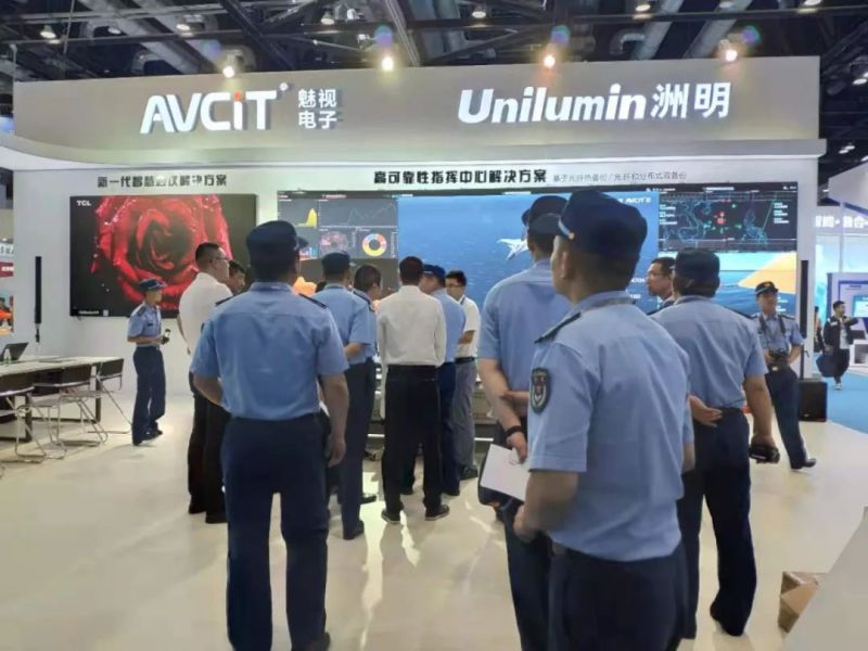 洲明携LED视显方案亮相第五届中国（北京）军博会