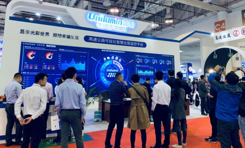 洲明精彩亮相厦门高速公路展，共话智慧交通新篇章