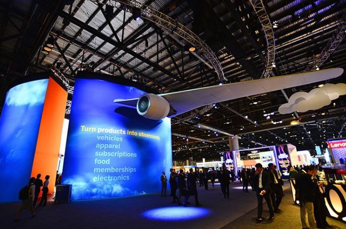 洲明助力SAPPHIRE NOW峰会打造沉浸式观赏体验