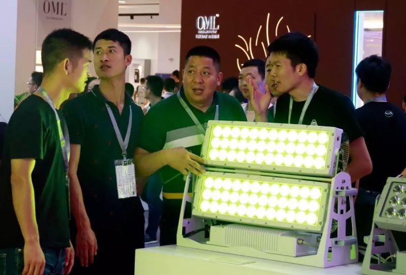 2019光亚展第三天，雅江光电光影秀爆炸好看！