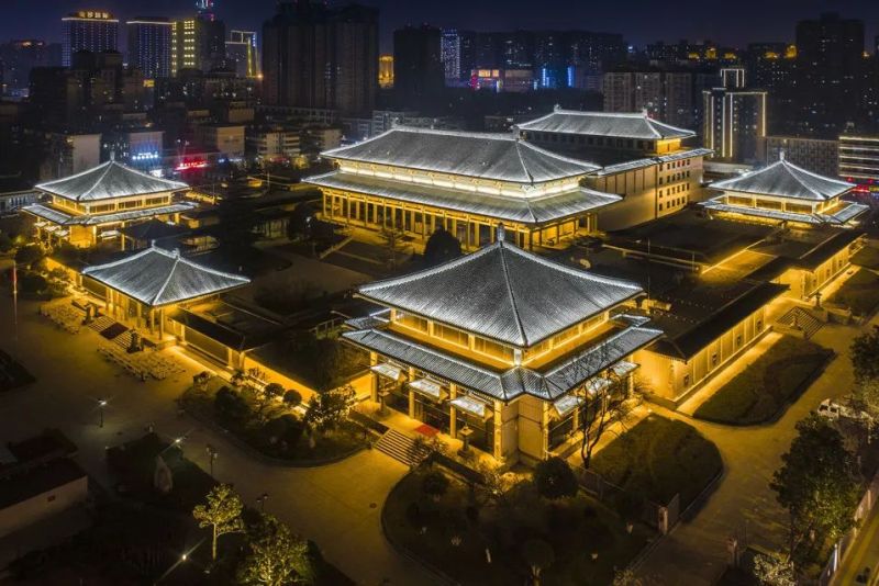 墨雅素色 光韵古籍 | 陕西历史博物馆夜景照明设计