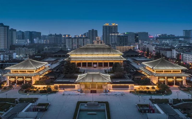 墨雅素色 光韵古籍 | 陕西历史博物馆夜景照明设计