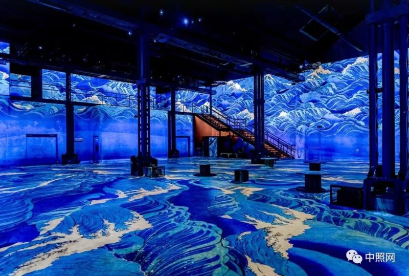 当梵高遇上日本浮世绘，一场惊爆眼球的光影艺术展！