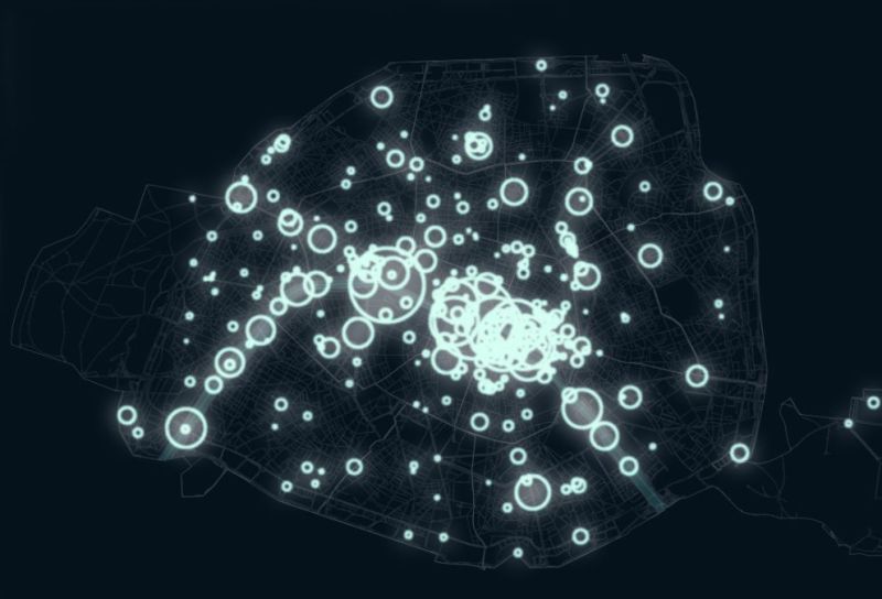 法国灯光设计大师的夜间照明世界