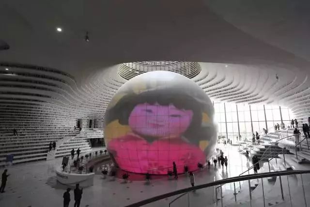 图书馆之光：天津滨海图书馆